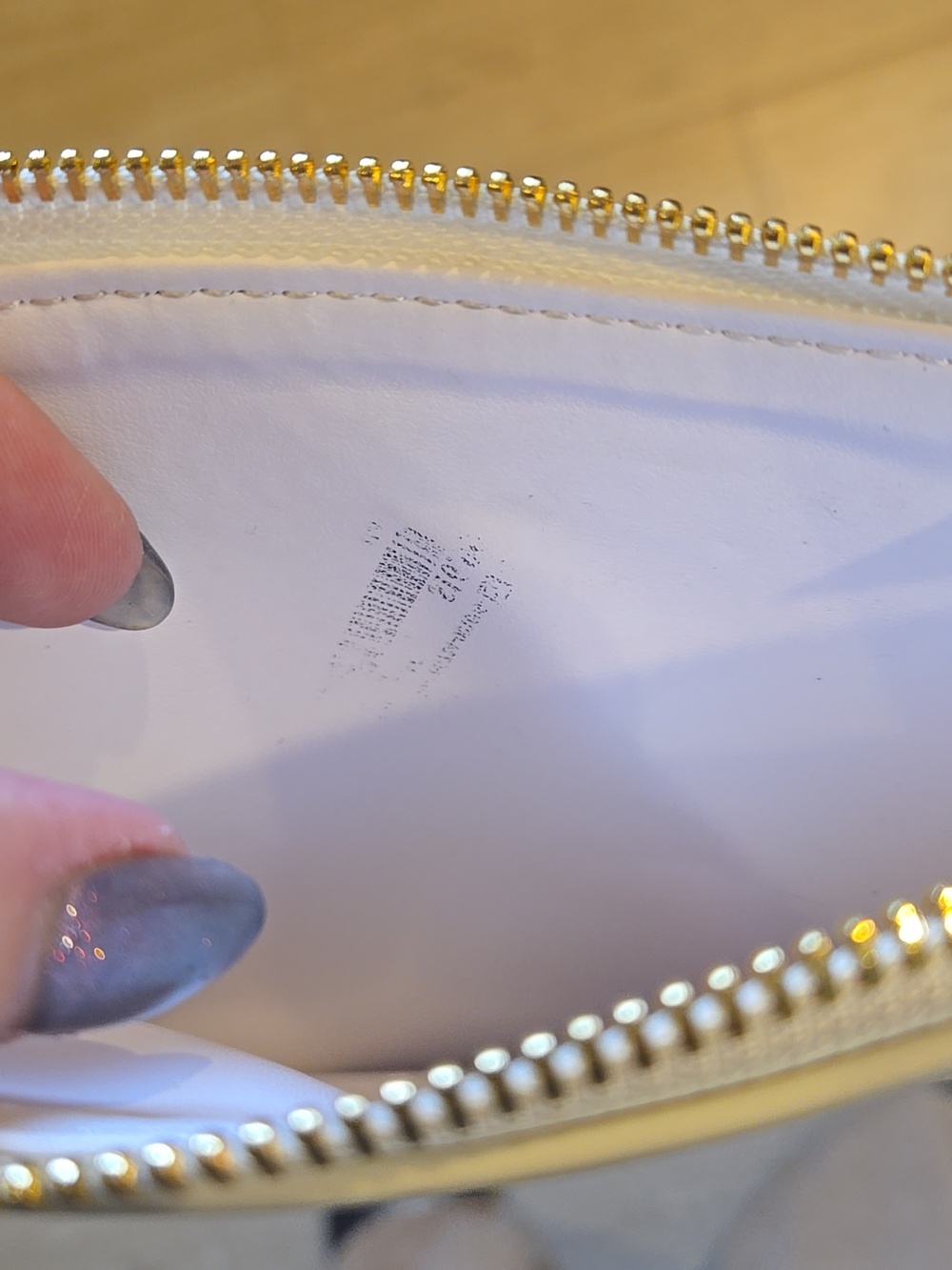 Kate Spade New York Golden Metallic Confetti Zipper Pencil Pouch - Picture 7 of 7